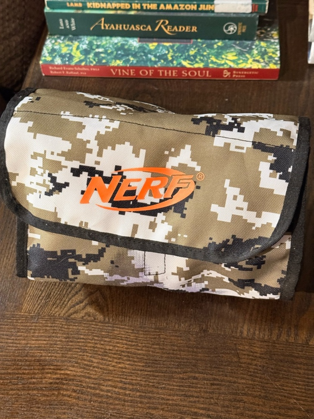 Nerf Camo Roll-Up Pouch Nerf Camo Dart Bag Camouflage - PLUS DARTS